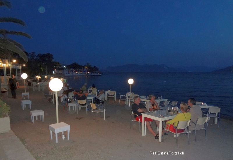Our sea front restaurant