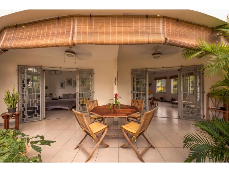 upstairs patio view